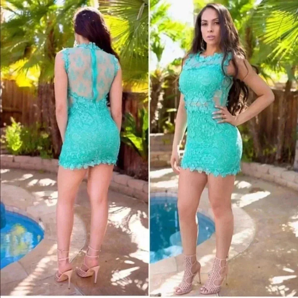 Show stopper mini dress